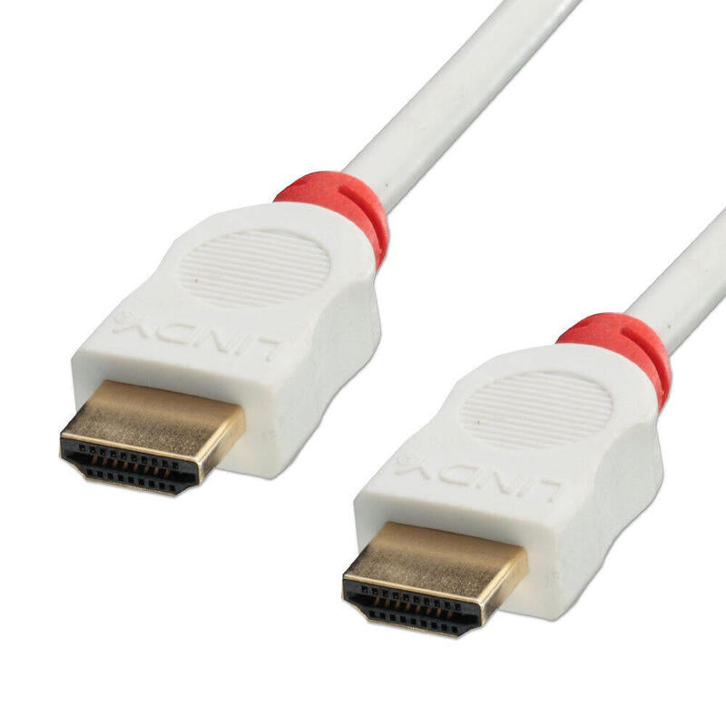 Lindy 41414 Cable Hdmi 4,5 M Hdmi Tipo A (Estándar) Rojo, Blanco