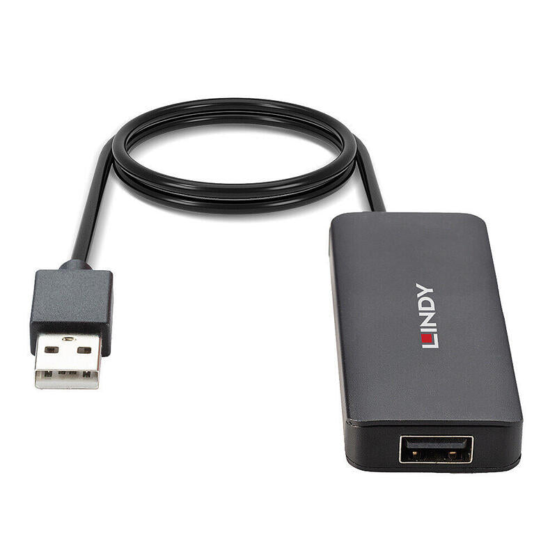 Lindy Usb 2.0 Hub 4 Puertos Sin Fuente De Alimentación