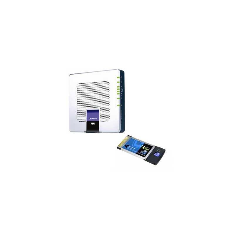 Linksys Wgkpc354g Router Adsl Wireless 54 Mbps Adsl2+ + Pcmcia 5