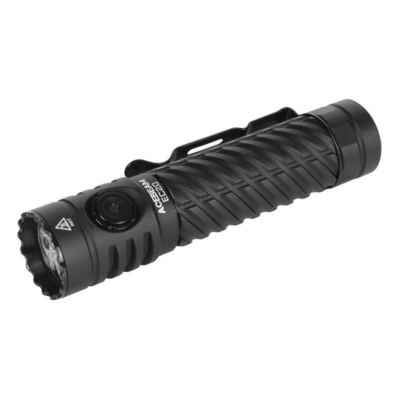 Linterna Acebeam Ec20 Sft-25r Hi Negra