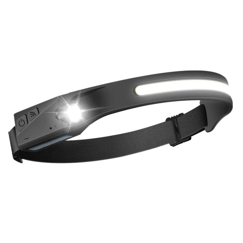 Linterna Frontal Led Denver Ssh-50 Con Batería Y Sensor
