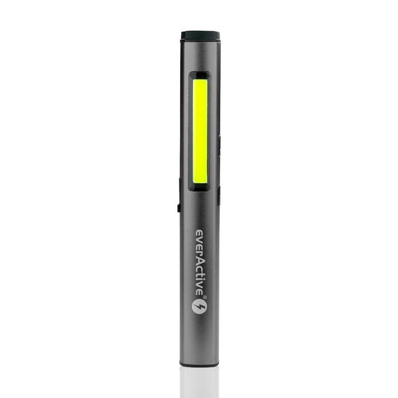 Linterna Led Recargable De Inspección Para Talleres Everactive Pl-350r Con Uv