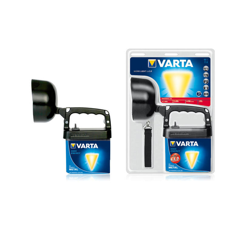 Linterna Varta Work Light Led 435 190lm 4lr25-2