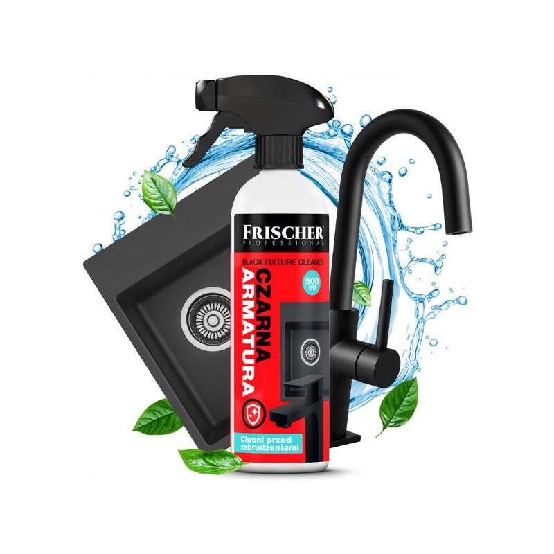 Líquido Limpiador Para Grifería Negra Frischer 0,5 L