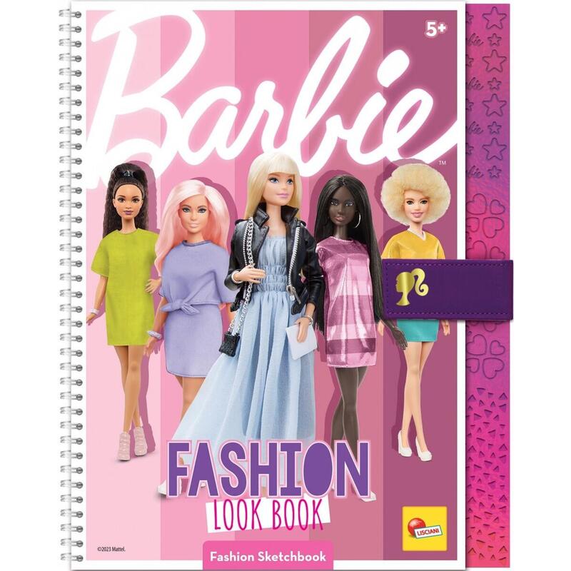 Lisciani Barbie Sketch Book Fashion Look