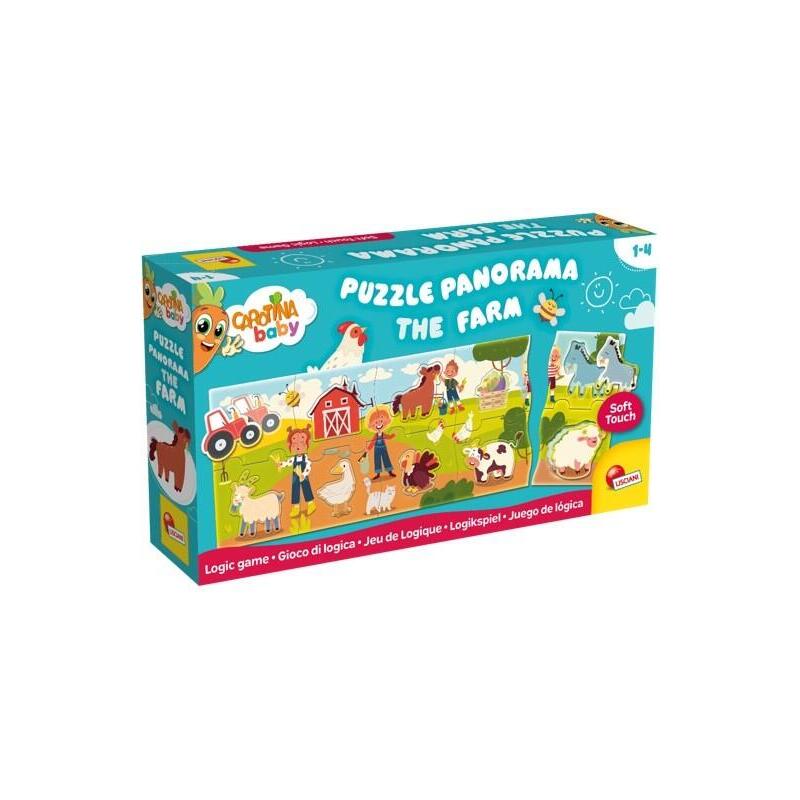 Lisciani Carojoina Baby Panorama Puzzle - Farm
