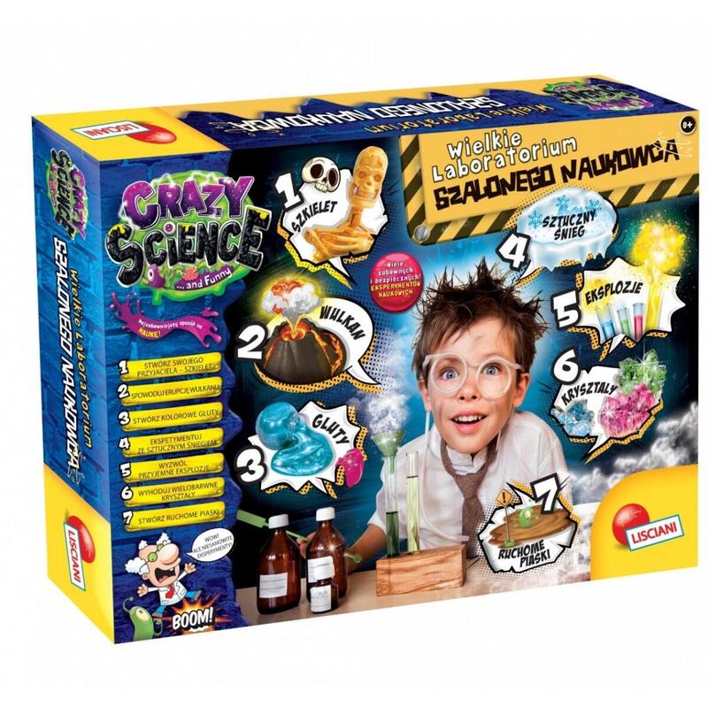 Lisciani Crazy Science Crazy Scientist'S Labor