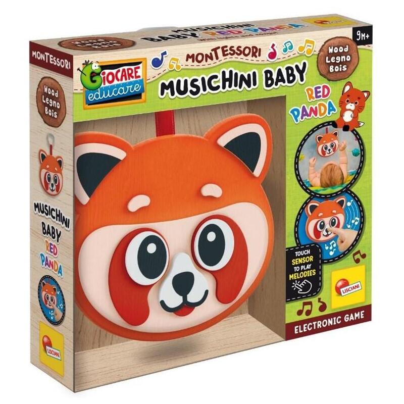 Lisciani Montessori Wood - Musical Panda
