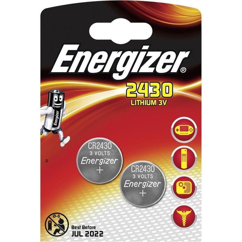 Lithium Cr2430 2pk Cr2430, Single-Use Battery,