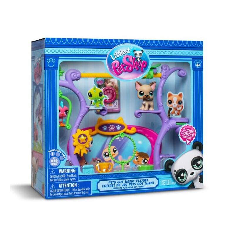 Littlest Pet Shop Zestaw Zwierzaki Maja Talent + 2 Figurki