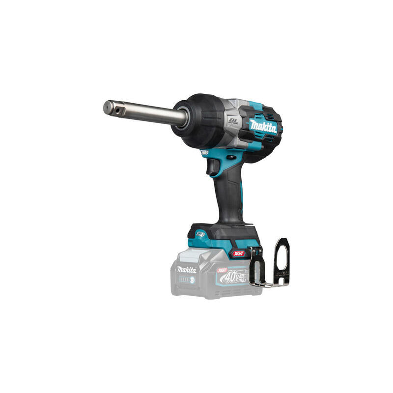 Llave De Impacto Inalámbrica Makita Tw011gz Xgt, 40 Voltios Azul/Negro, Sin Batería Ni Cargador, Con Eje De 138 Mm De Largo Y Cuadrado De 3/4" Tw011gz