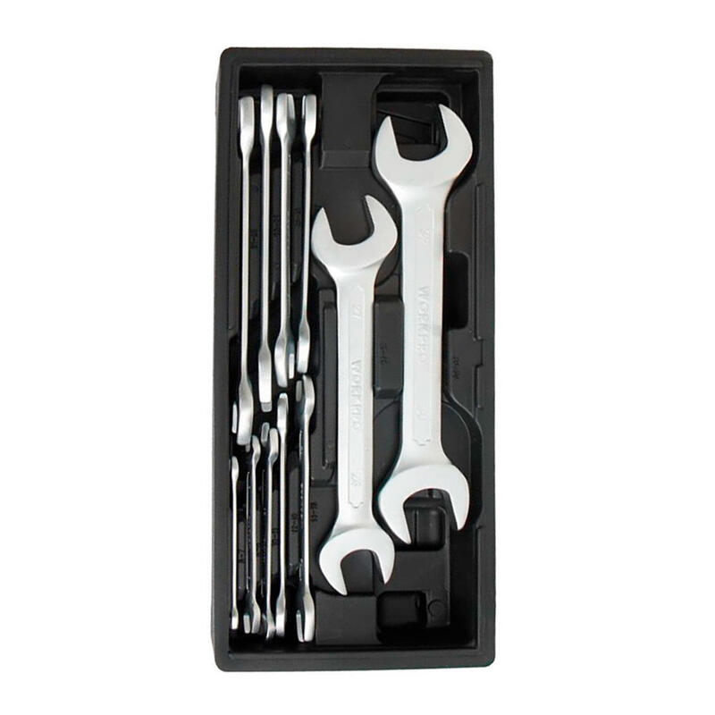 Llave Fija De Dos Bocas, Juego 11 Piezas
