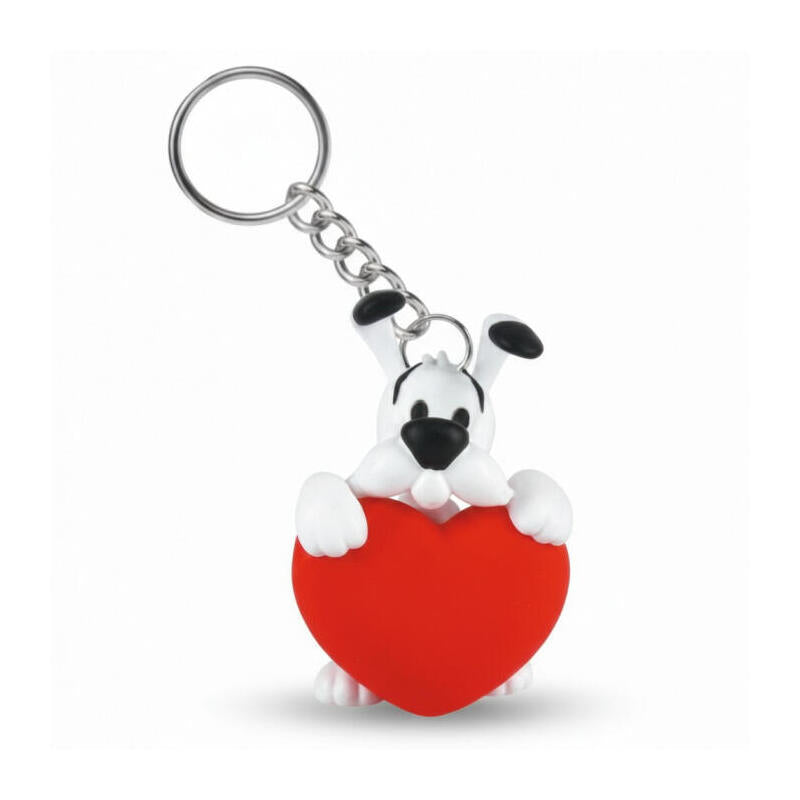 Llavero Astérix Figura Ideáfix Corazón Rojo