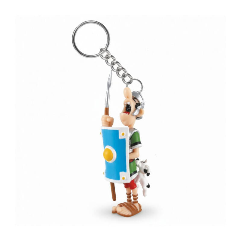 Llavero Astérix Figura Romano Mordido Por Ideáfix