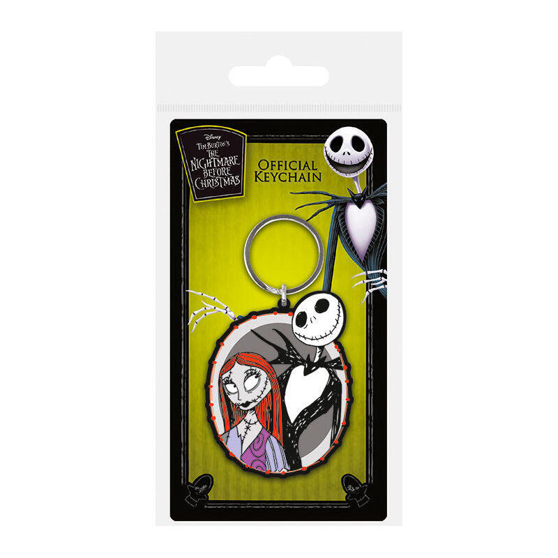 Llavero Jack & Sally Pesadilla Antes De Navidad Disney