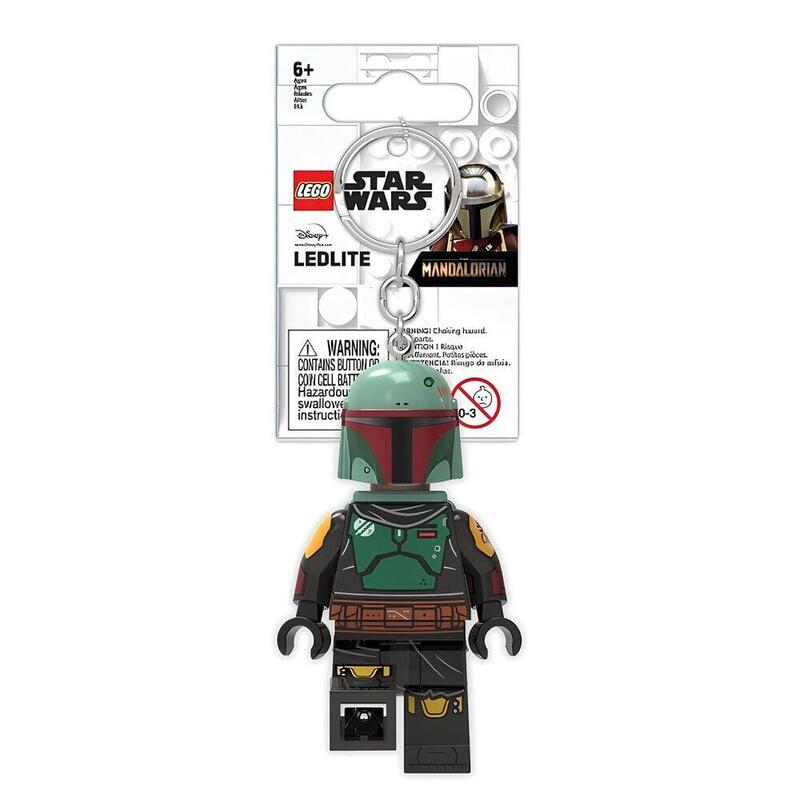Llavero Linterna The Mandalorian Boba Fett Star Wars Lego