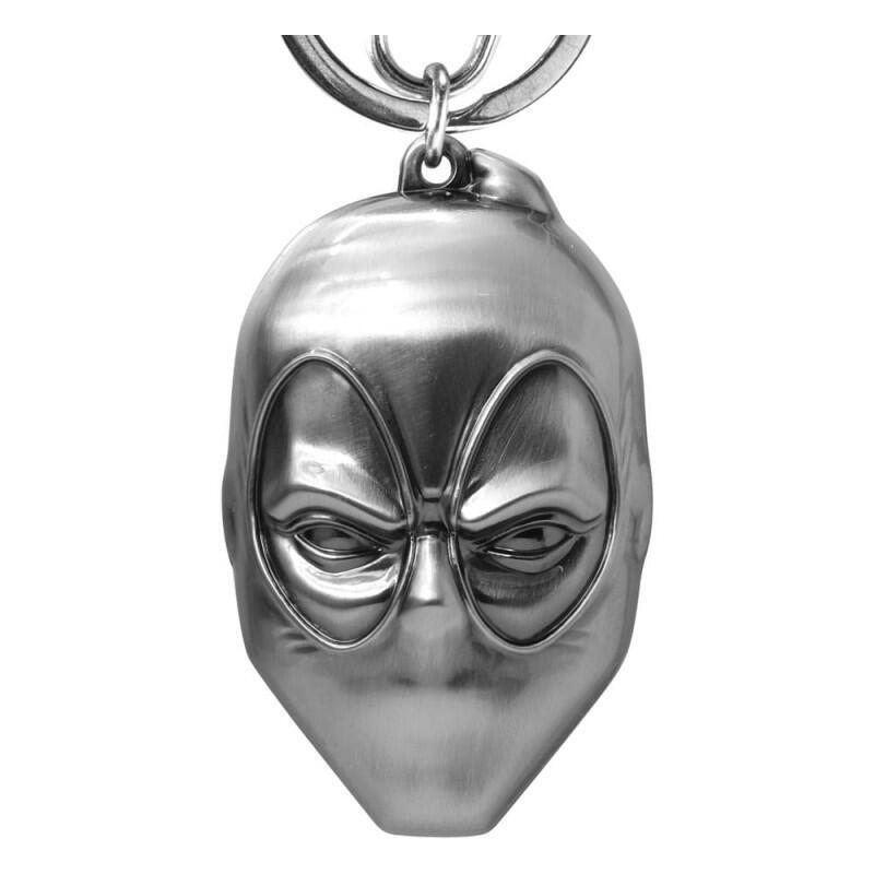 Llavero Marvel Metal Key Ring Deadpool Mask