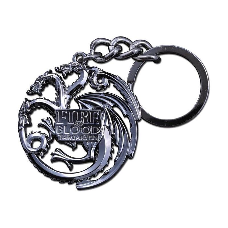 Llavero Metálico Targaryen - Juego De Tronos