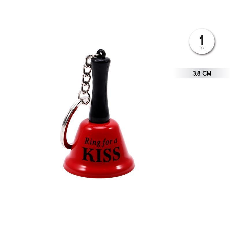 Llavero Mini Campana Ring For A Kiss