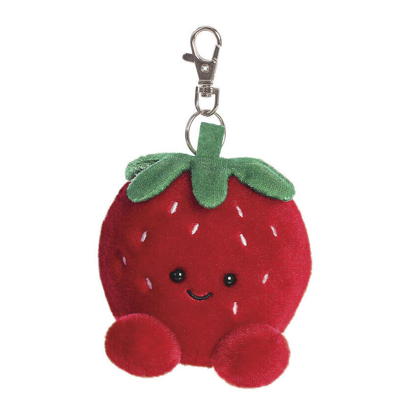 Llavero Peluche Fresa Palm Pals 10cm