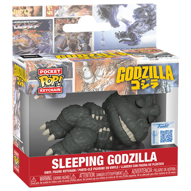 Llavero Pocket Pop Godzilla Sleeping Godzilla