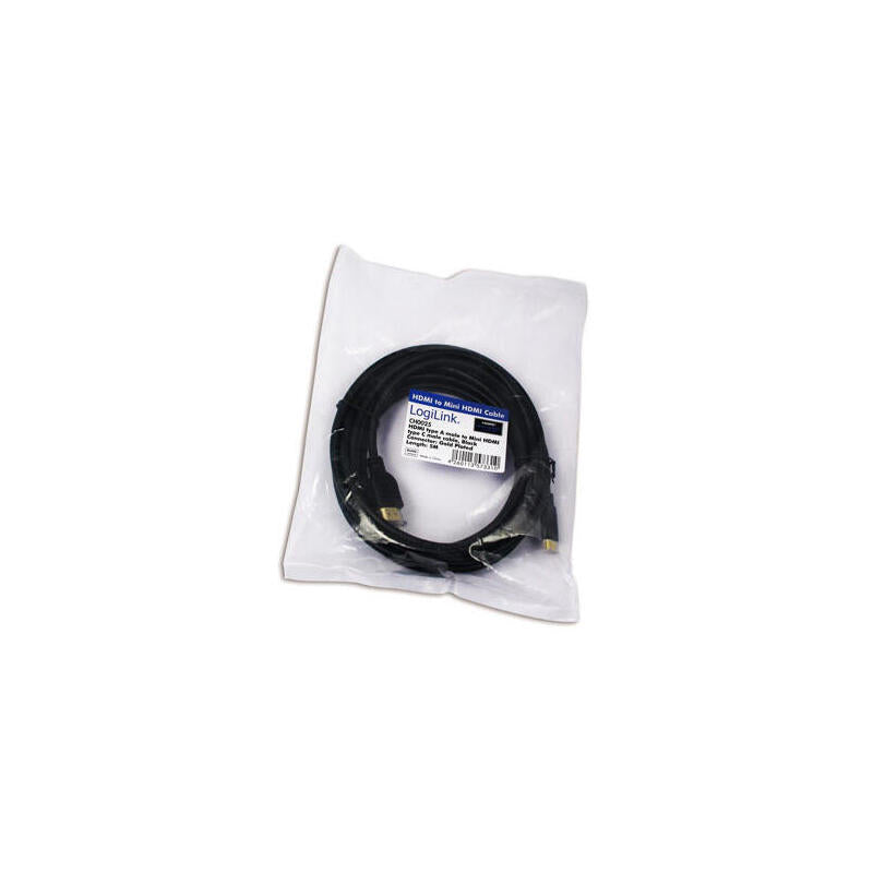 Logilink Ch0021 Cable Hdmi 1 M Hdmi Tipo A (Estándar) Hdmi Type C (Mini) Negro
