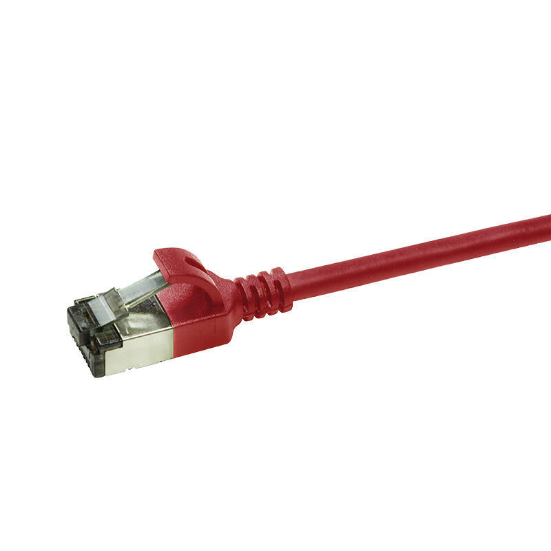 Logilink Patchkabel Cat6a Stp Tpe Slimline Rot 5,0m