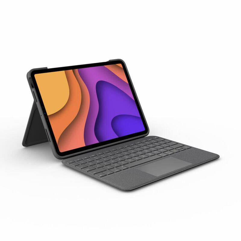 Logitech Folio Touch Ipad Qwerty Inglés Internacional Gris Smart Connector