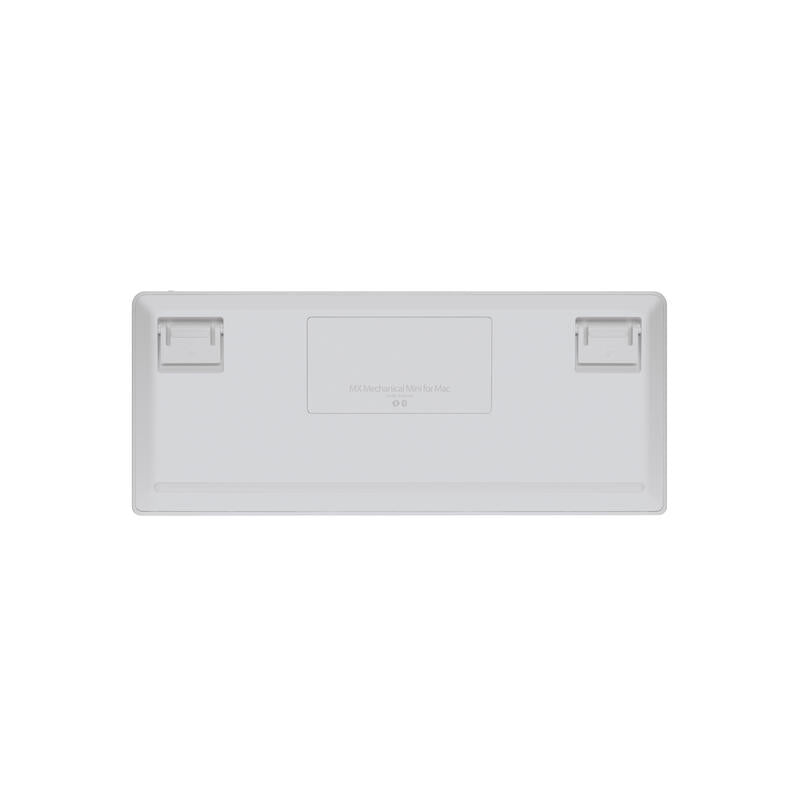 Logitech Mx Mechanical Mini Para Mac, Teclado Gris Claro/Blanco, Disposición De, Switches Táctiles, Bluetooth, Compatible Con Macos, Ipados E Ios 920-010794