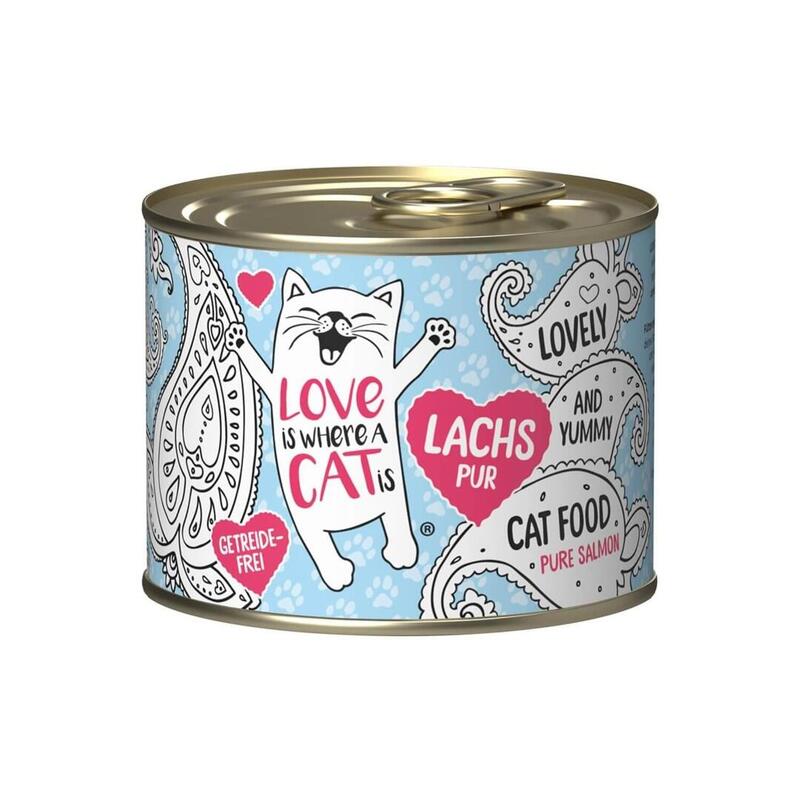 Love Is Where A Cat Is® Salmon - Wet Cat Food - 190g