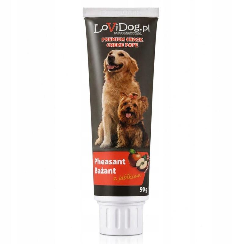 Lovidog Bazant Z Jablkiem Pasta Smakowa Para Perro 90g