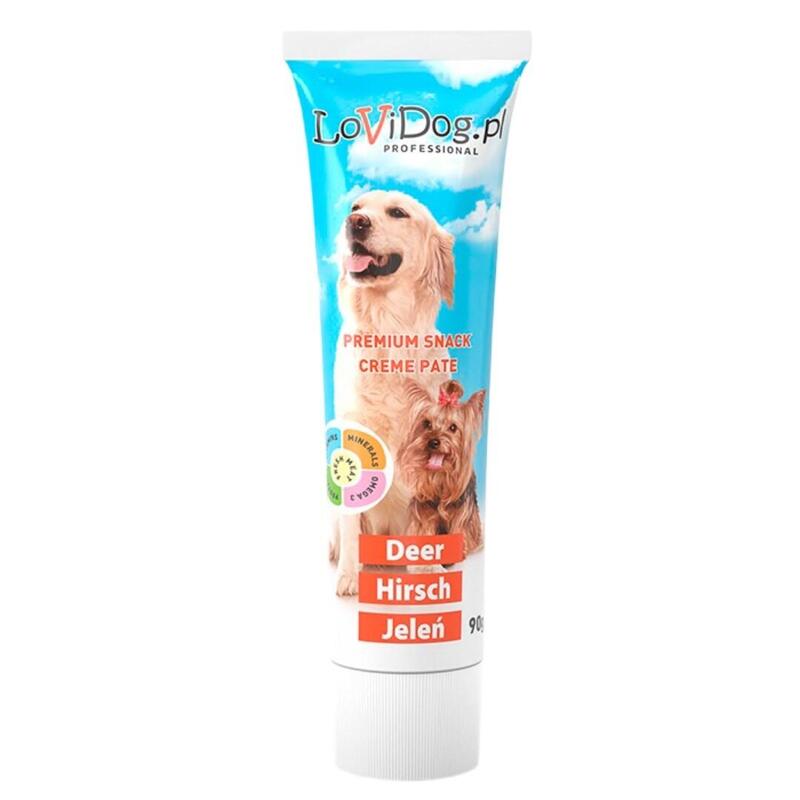Lovidog Jelen Pasta Smakowa Para Perro 90g