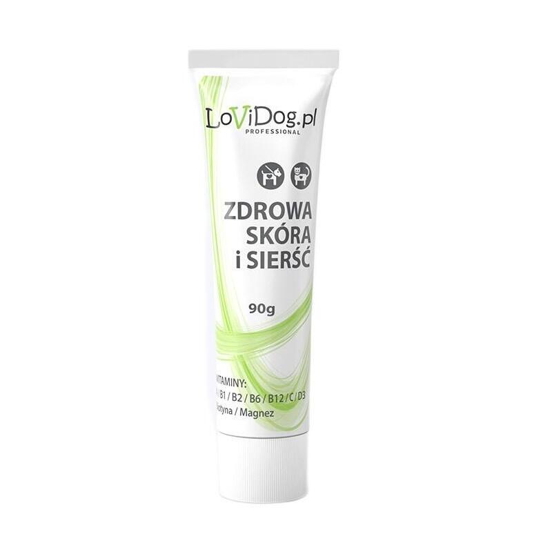 Lovidog Pasta Funkcyjna Witaminy Siersc I Skóra Para Perro 90g