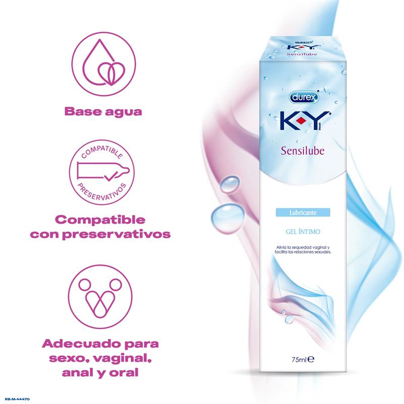 K-Y Gel Lubricante Hidrosoluble Intimo 75ml