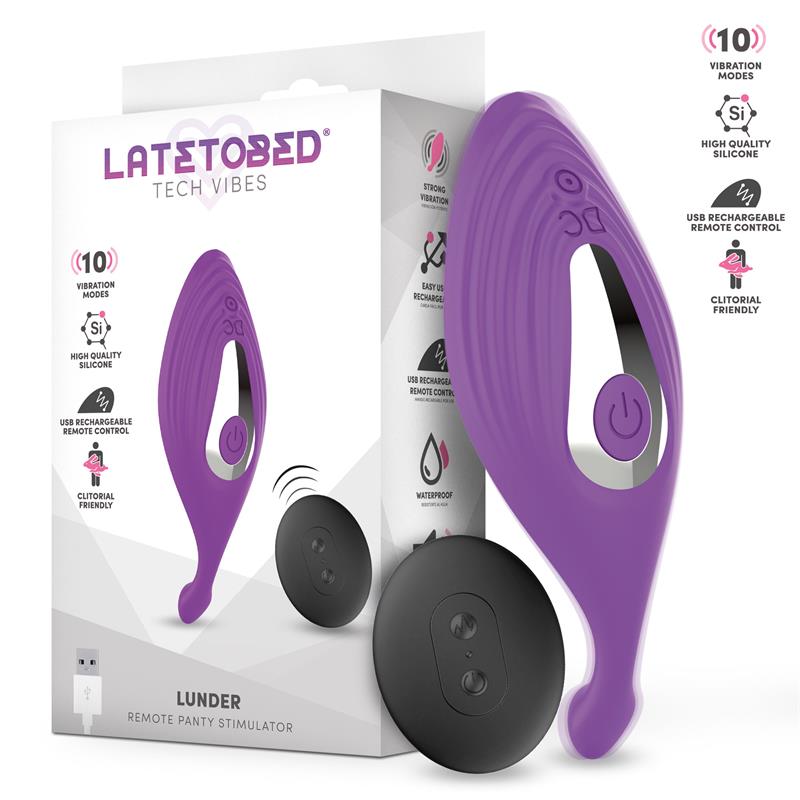 Estimulador De Braguita Lunder Con Control Remoto Usb