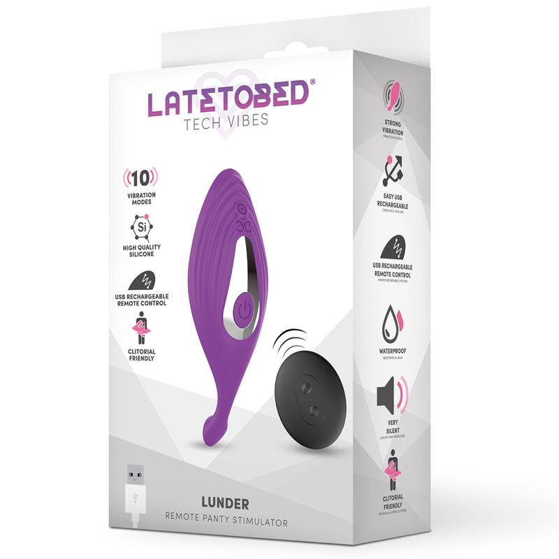 Estimulador De Braguita Lunder Con Control Remoto Usb