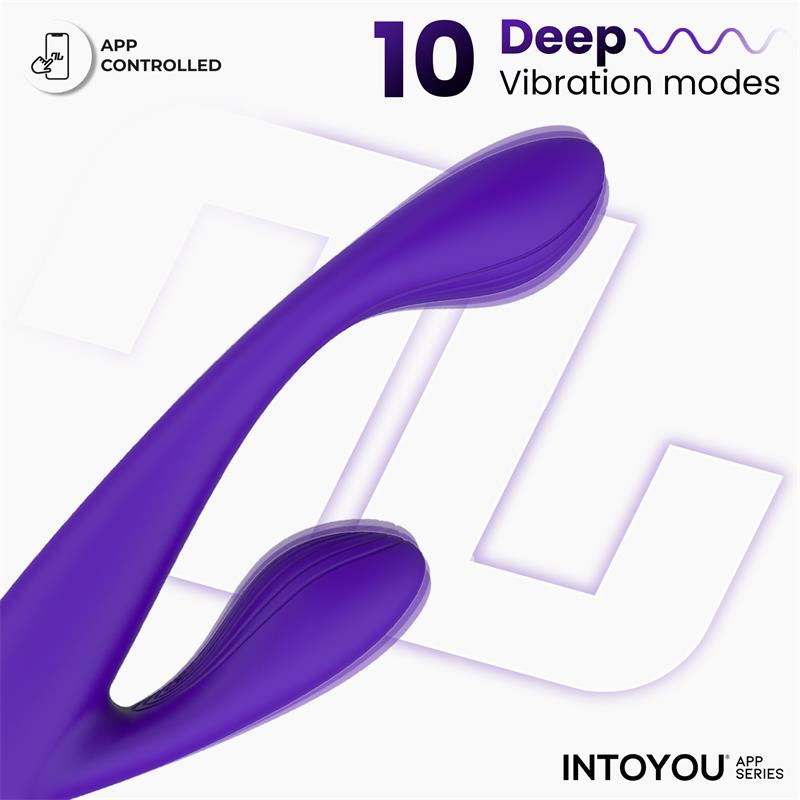 Lyra Vibrador Punto G Con App Púrpura