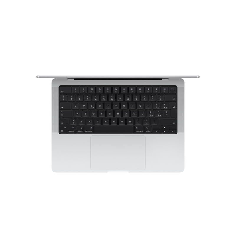 Macbook Pro 14.2 Cali: M4 10/10, 16gb, 512gb Ssd - Srebrny
