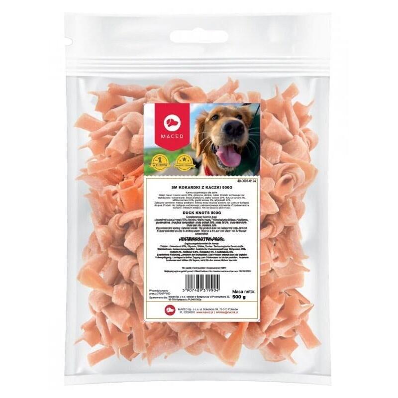 Maced Duck Knots - Golosina Para Perros - 500g
