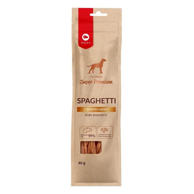 Maced Pork Spaghetti - Golosina Para Perros - 40g