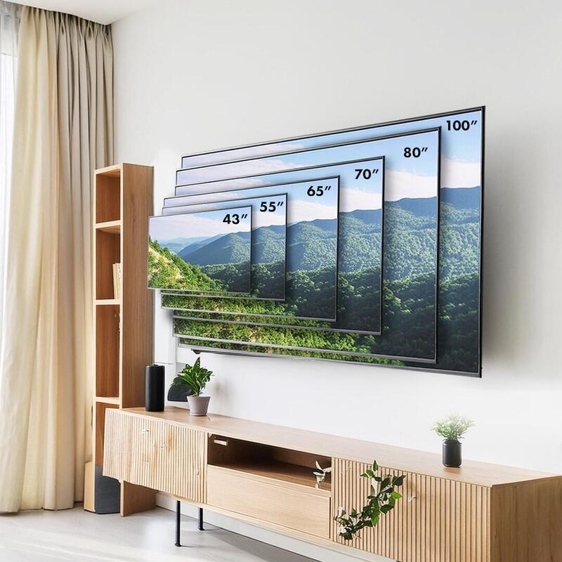 Maclean Mc-422 Soporte De Tv, Pared Para Pantallas De 43-100", Vesa Máx. 800x400, Carga Máx. 120kg, Ajuste De Inclinación +15°~-15°