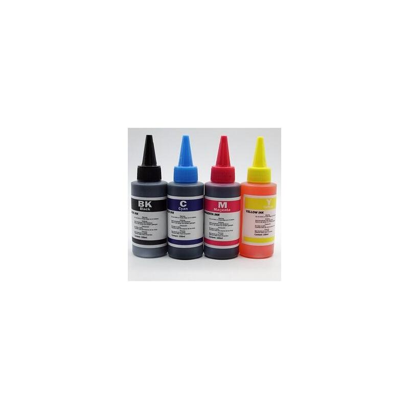 Magenta Tinta 100ml Para Hp Lexmark Canon Brother
