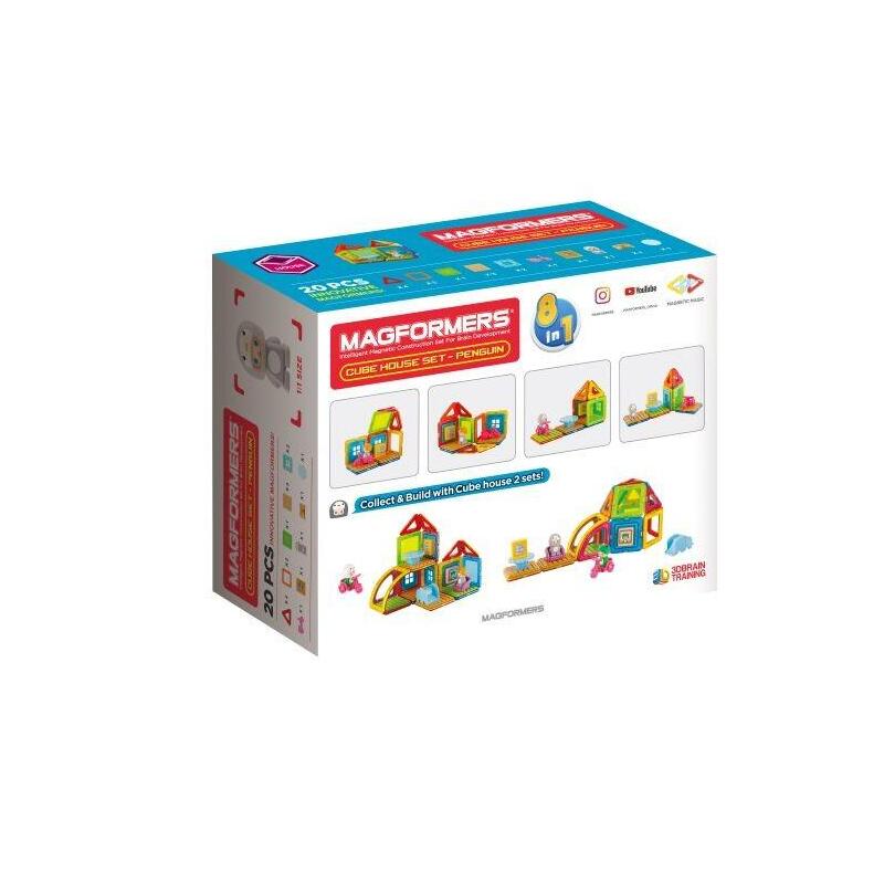 Magformers Cube House - Penguin