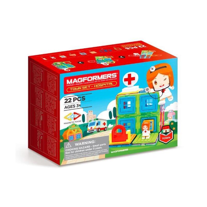 Magformwers Town Set - Hospital