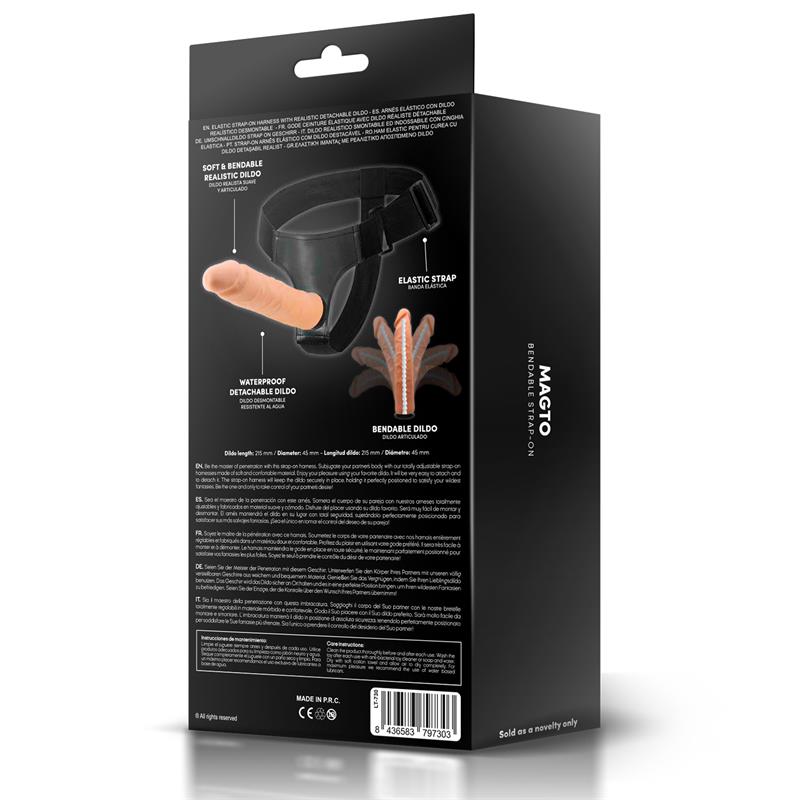 Magto Arnés Con Dildo Realista Articulado