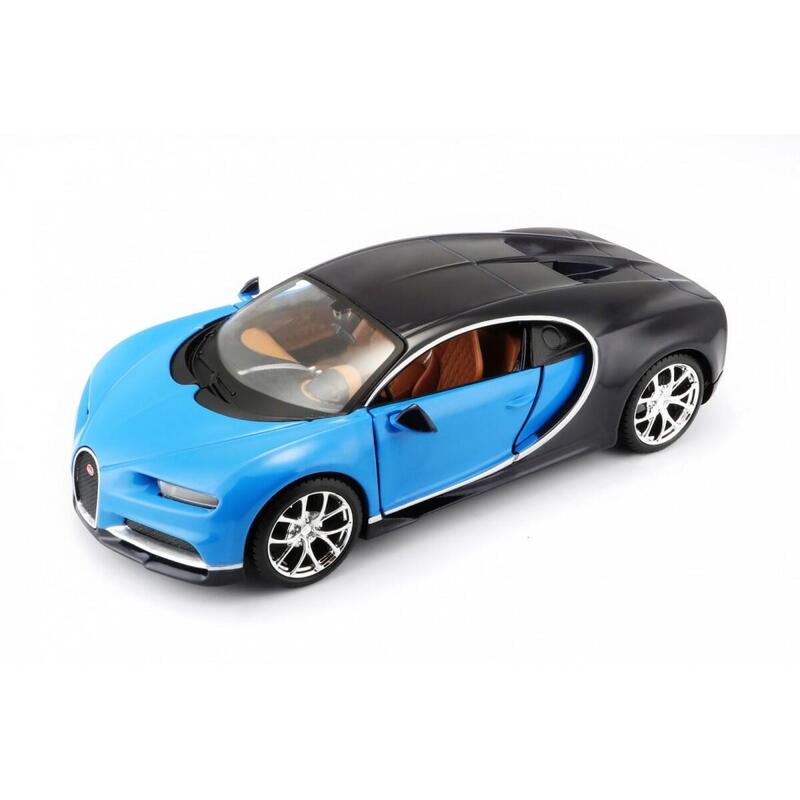Maisto Bugatti Chiron Kit Blue 1/24