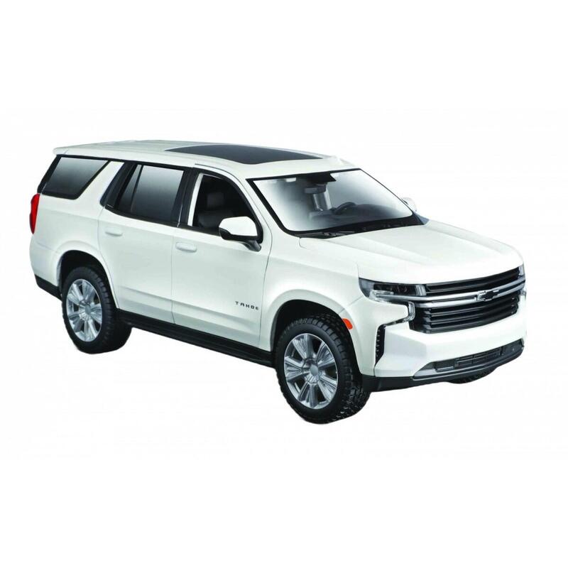 Maisto Chevrolet Tahoe 2021 White 1/26
