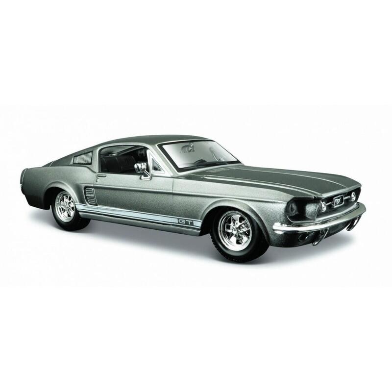 Maisto Ford Mustang Gt 1967 Rojo 1/24