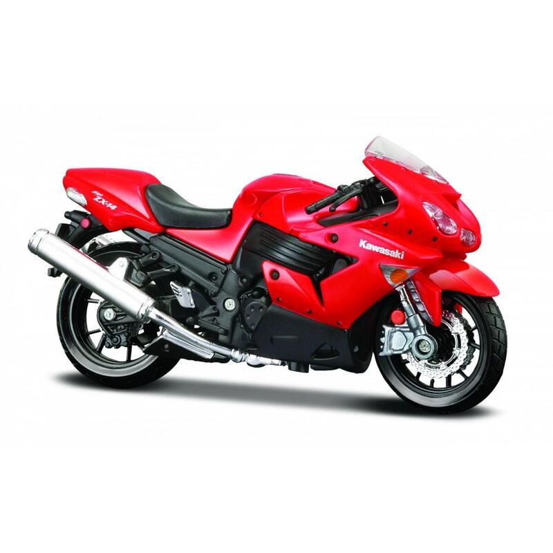 Maisto Kawasaki Ninja Zx -14 With A Stand 1/18