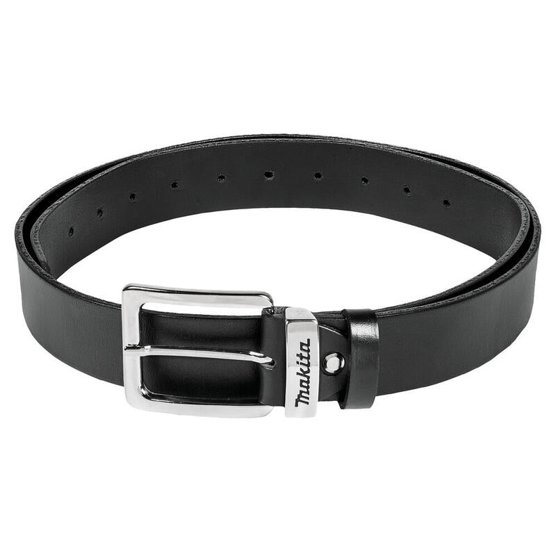 Makita Cinturón De Cuero Negro Talla M, Cinturón De Herramientas Negro, E-05359 E-05359